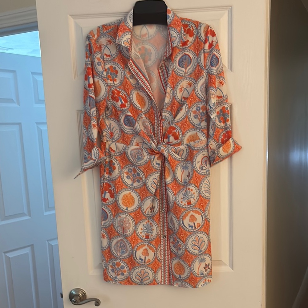 Colorful Patterned Dress / Brand New